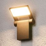 Bevægelig udendørs LED-væglampe Marius