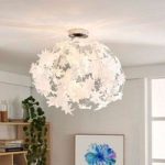 Maple – loftslampe med smuk bladdekorering