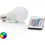 LED-pære RGBW E27 7 W, 500 lumen