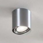 LED-downlight Rosalie, dæmpbar, 1 lys, rund, alu