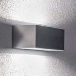 Aluminium LED udendørs væglampe Enes