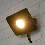Udendørs LED-vægspot Duke, jordspyd, alu, 20 W