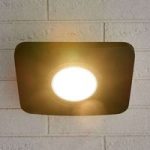 Udendørs LED-vægspot Duke, jordspyd, alu, 50 W