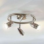 LED-spotlight Benina, 3 lyskilder, spiral