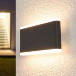 Vaiana – LED udendørs væglampe, mørkegrå