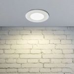 LED indbygningslampe Kamilla i hvid, IP65