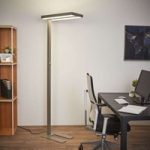 Dæmpbar LED-kontor-gulvlampe Logan