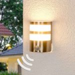 Bevægelsessensor LED-udendørsvæglampe Lucja