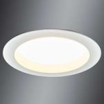 Klar LED-downlight lampe Arian, 17,4 cm 15W