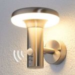Pepina – LED-udendørsvæglampe med bevægelsesmelder