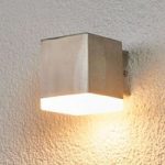 Hedda udendørsvæglampe i rustfrit stål med LED