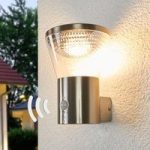 LED udendørs væglampe Kiki med bevægelsessensor